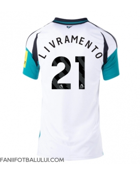 Newcastle United Tino Livramento #21 Tricou Fotbal Replică 2024-25 Femei Deplasare